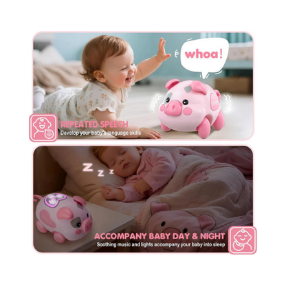 Baby Musical Piggy Toy for 6–18 Months – Tummy Time & Development