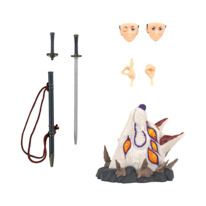 Total Anime Aki Hayakawa – 6.5" Chainsaw Man Figure with Fox Devil & Gear