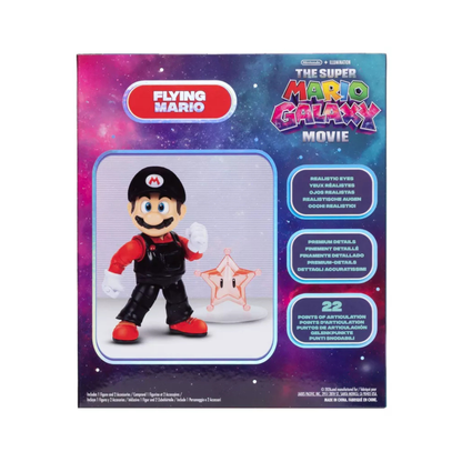 Super Mario Galaxy Movie Flying Mario Collector Figure