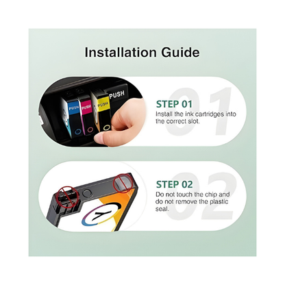 Cartuchos de tinta remanufaturados 962XL – preto e colorido, rendimento de 250 páginas