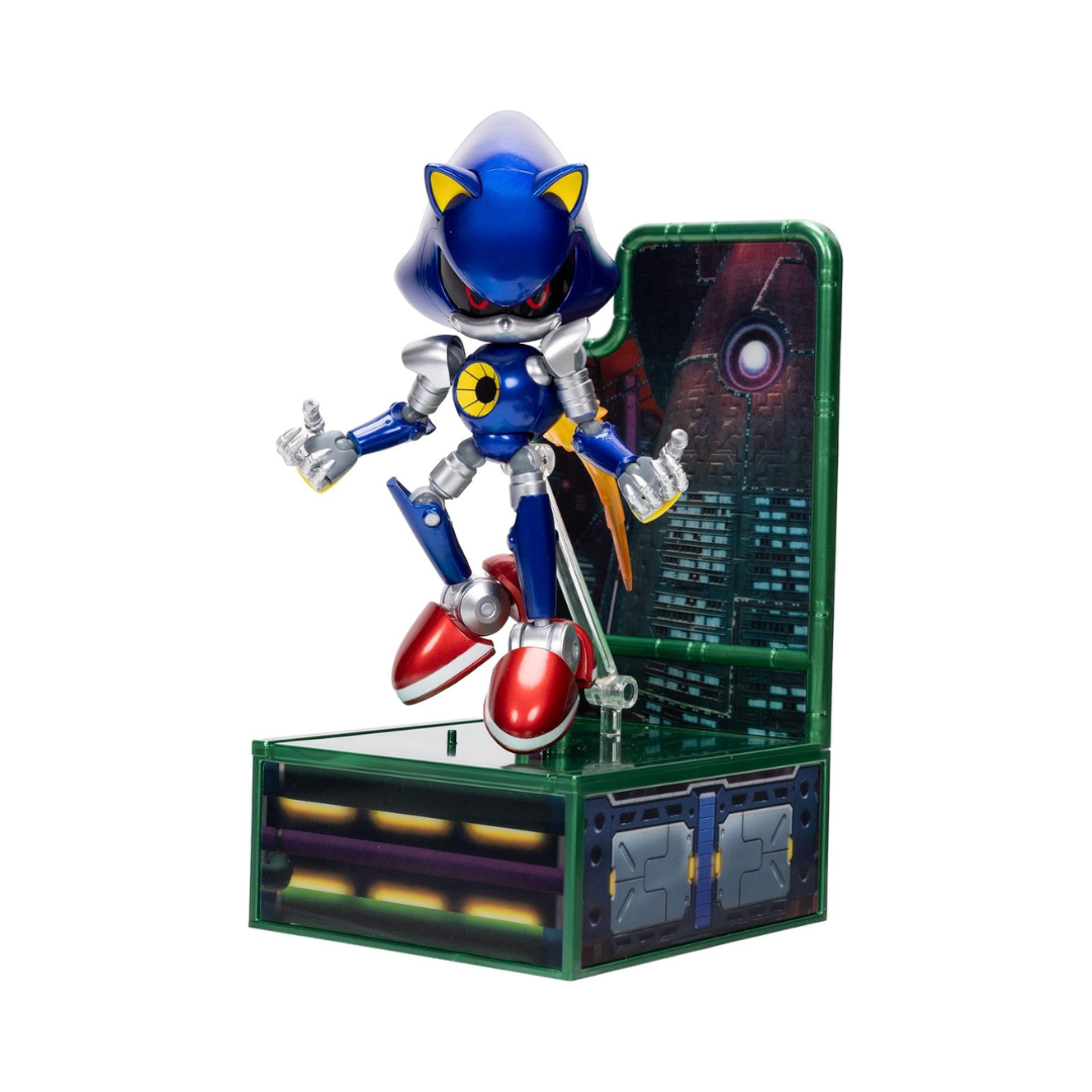 Sonic the Hedgehog 35th Anniversary Collector's Edition Metal Sonic Light Up Eyes Figure