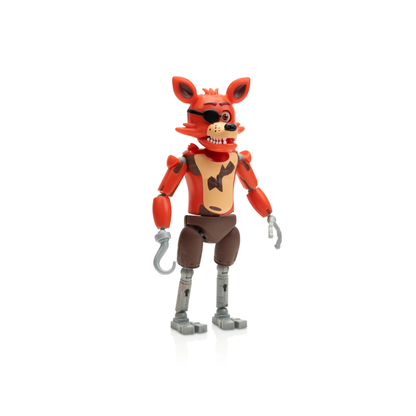 Five Nights at Freddy's Endo Series Foxy & Radioactive Foxy Vault Exclusive Collector Figure Set with Glow Eyes