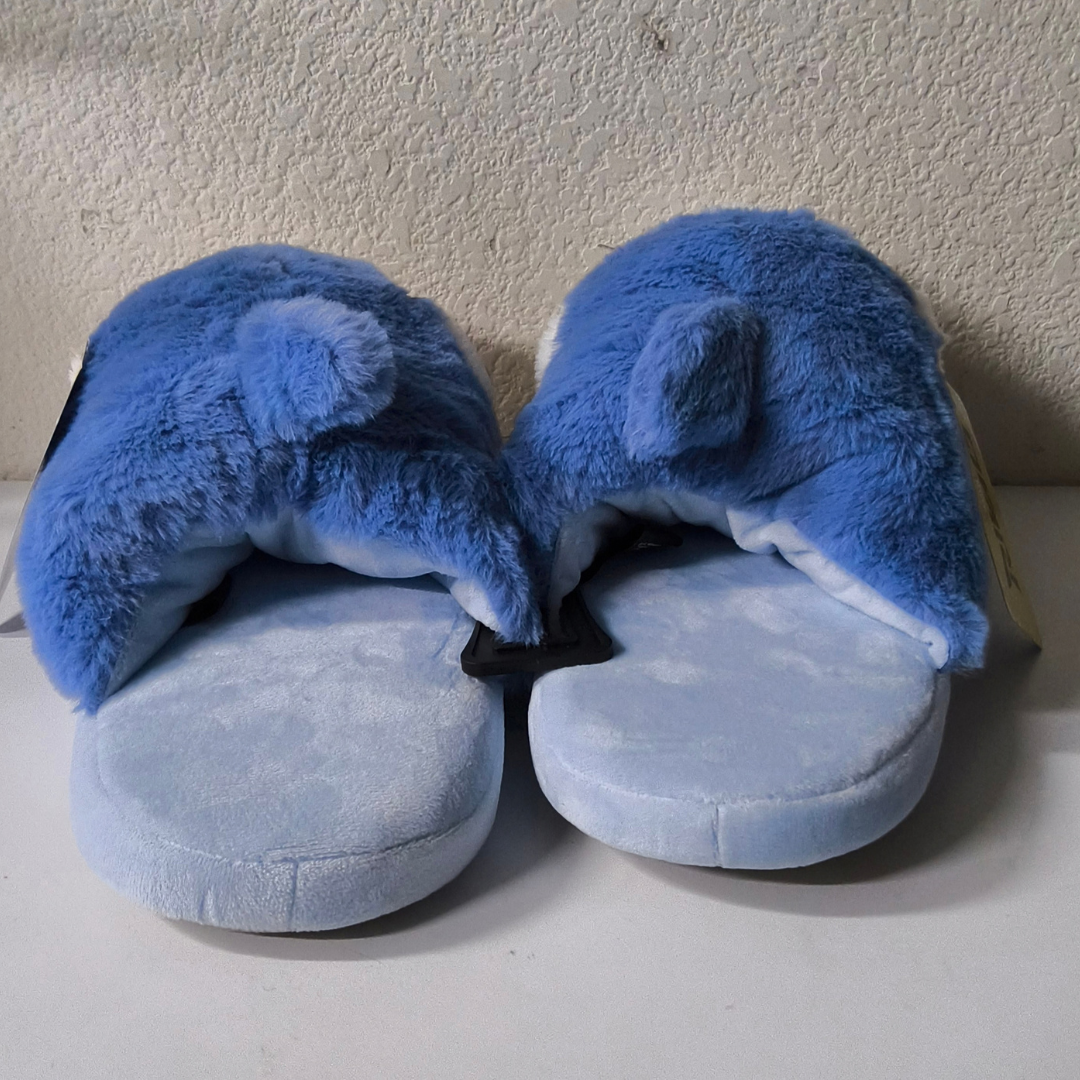 Marvel Rivals Jeff the Land Shark Plush Fluffy Slippers GameStop Exclusive One Size New