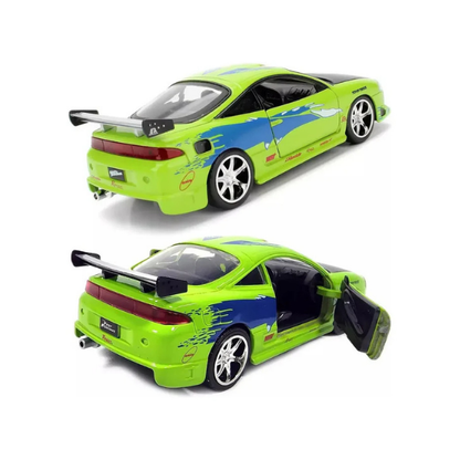 Jada 1/32 Scale Brian’s Mitsubishi Lancer Evolution VII Diecast Car – Green
