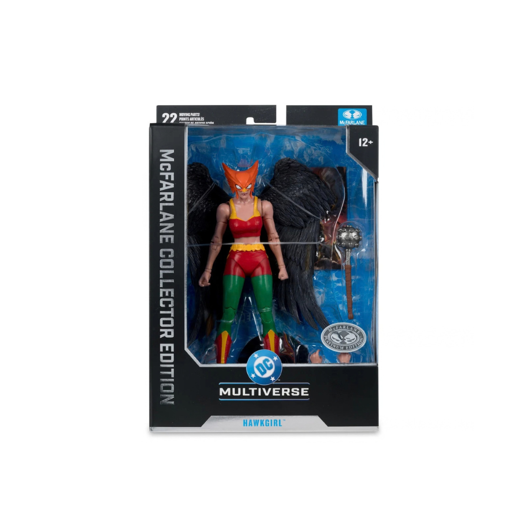 McFarlane DC Multiverse Hawkgirl Platinum Edition Collector #63 7in Figure