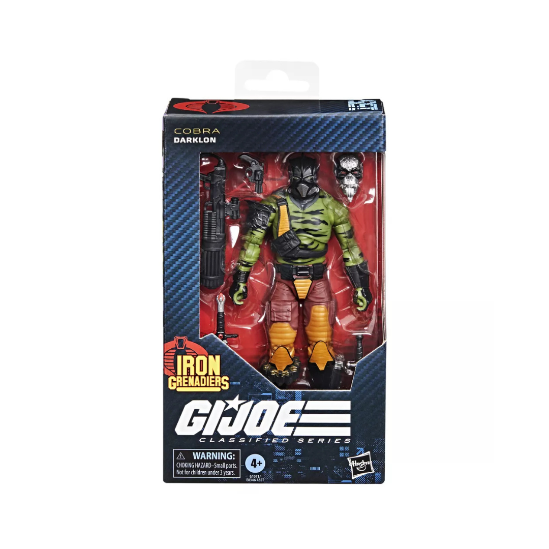 G.I. Joe Classified Series Darklon Iron Grenadiers 6-Inch Action Figure