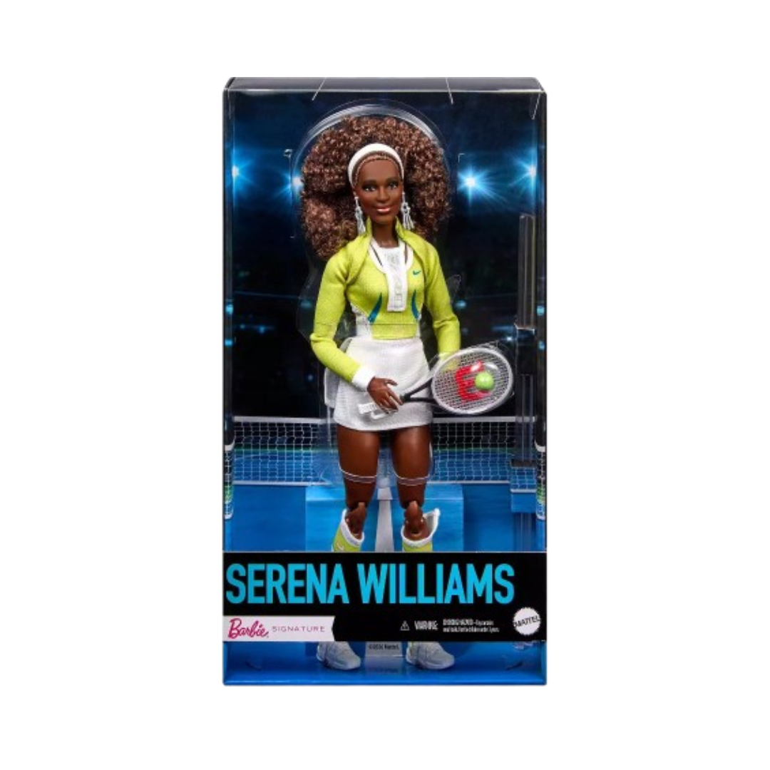Barbie Signature Serena Williams Tennis Doll JJX58 Mattel Collector NEW