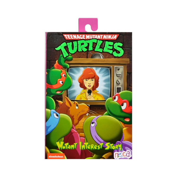 NECA Teenage Mutant Ninja Turtles April O’Neil Mutant Interest Story Ultimate Action Figure