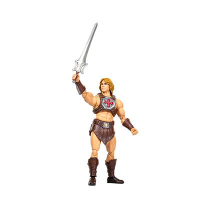 Masters of the Universe Chronicles He-Man Most Powerful Man in the Universe Deluxe Articulation Action Figure