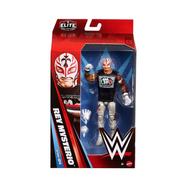 Mattel WWE Elite Collection Rey Mysterio Series 124 Action Figure LWO