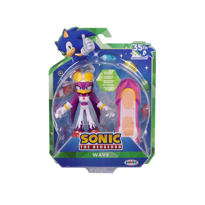 Sonic 35th Anniversary Wave the Swallow 4in Figure Type-W Board JAKKS Pacific