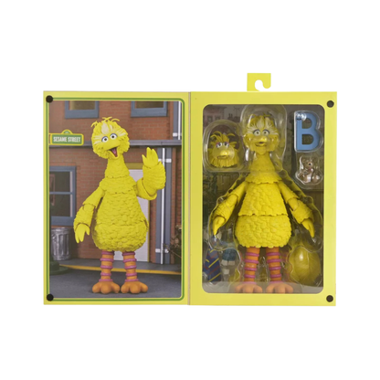 NECA Sesame Street Ultimate Big Bird 7 Inch Scale Action Figure with Accessories