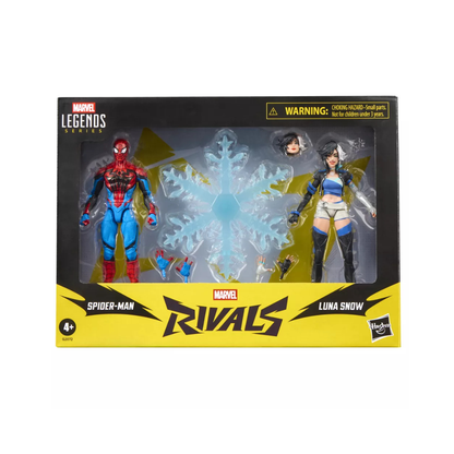 Hasbro Marvel Legends Rivals Spider-Man and Luna Snow Two-Pack