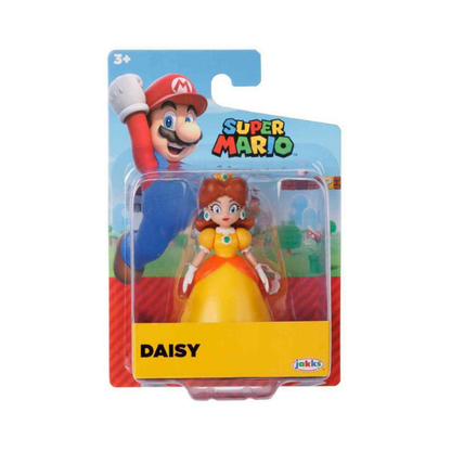 Super Mario Princess Daisy 2.5” Action Figure – Jakks Pacific Nintendo Collectible Toy
