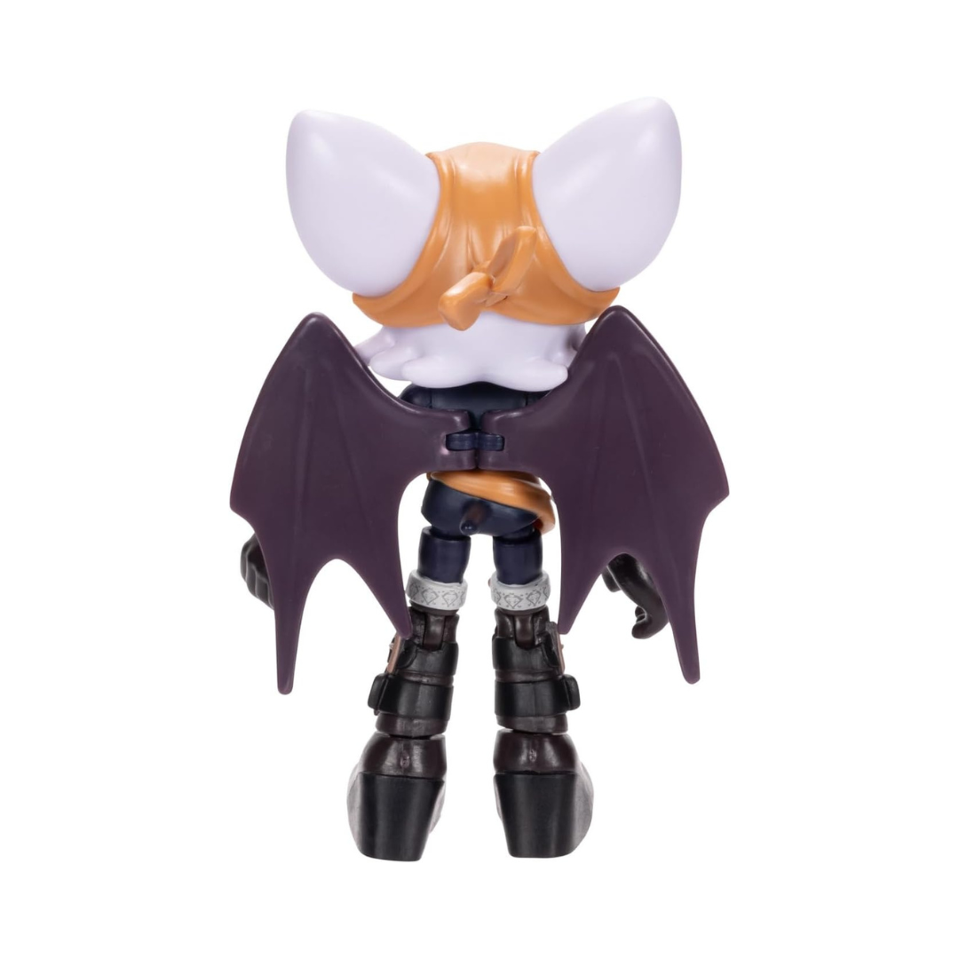 Sonic Prime 5-inch Baton Rouge - No Place Action Figure 15 points of Articulations (Officially licensed by Sega and Netflix)