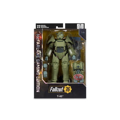 McFarlane Gaming Edition Fallout 76 T45 Power Armor 7 Inch Action Figure