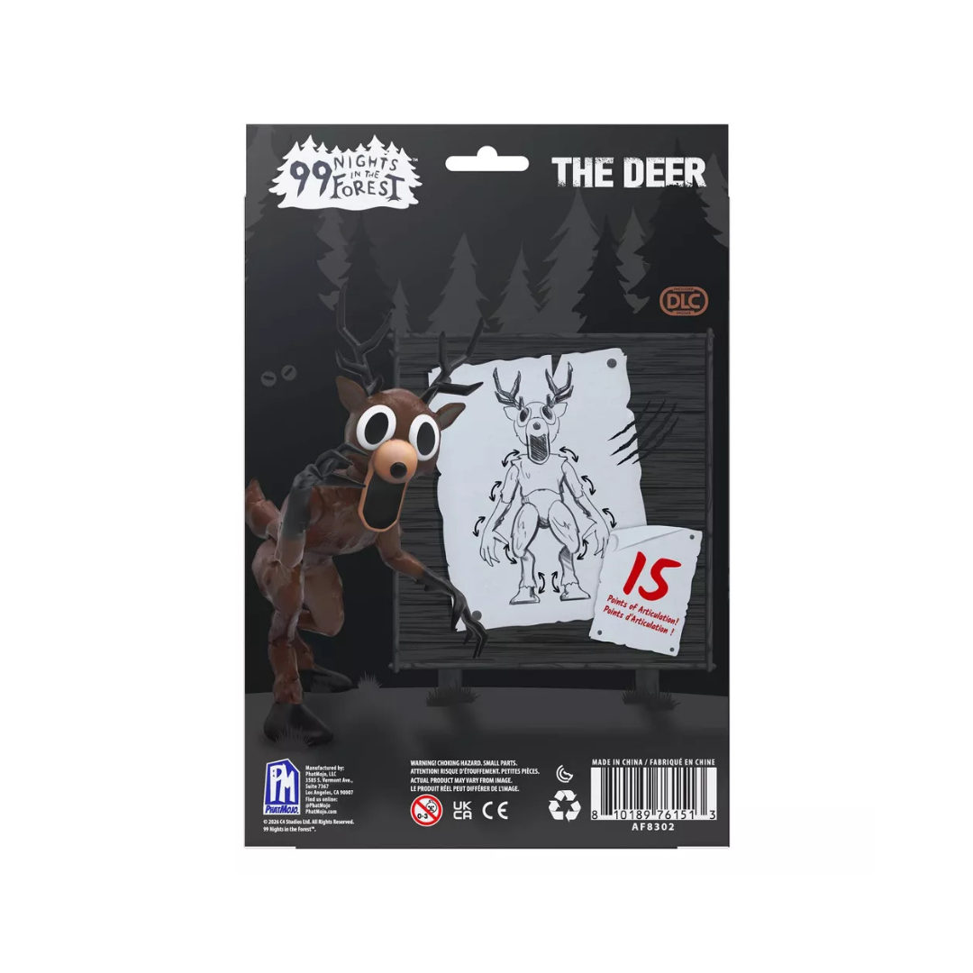 Roblox 99 Nights in the Forest The Deer 7-Inch Action Figure with DLC