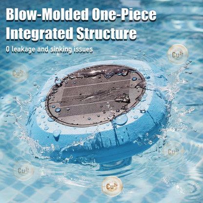 MECHINHUB Solar Pool Ionizer for 40,000 Gallon Pools, Copper Anode