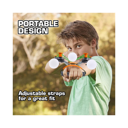 Zing Air Hunterz Wrist Bow Toy – Launch Suction Cup Arrows Up to 45 ft