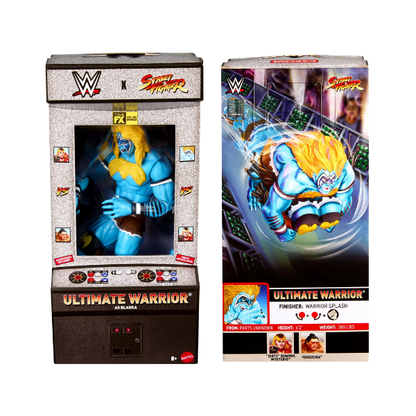 WWE x Street Fighter Ultimate Warrior as Blanka Action Figure