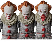 MAFEX 093 IT Pennywise Action Figure - 3 Heads, Red Balloon, 4 Sets of Hands