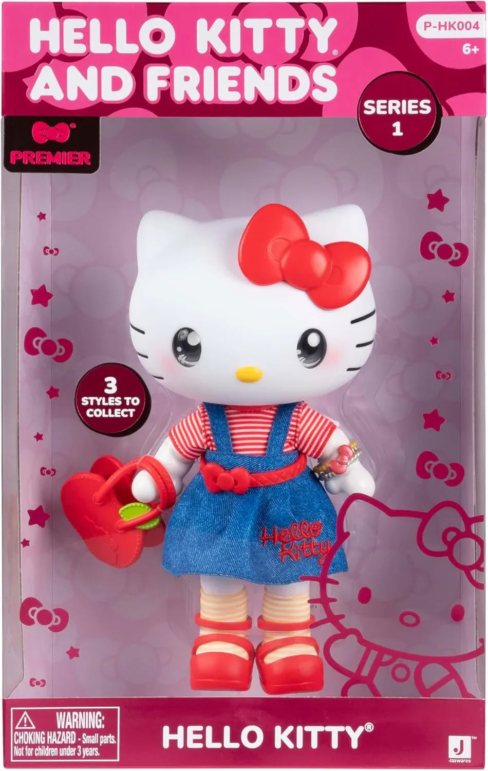 Hello Kitty and Friends – Hello Kitty Premier Series 1 Doll by Jazwares – Collectible Figure (Ages 6+)
