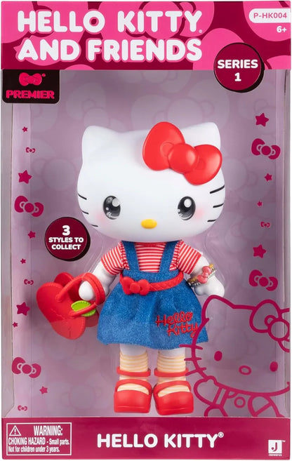 Hello Kitty and Friends – Hello Kitty Premier Series 1 Doll by Jazwares – Collectible Figure (Ages 6+)