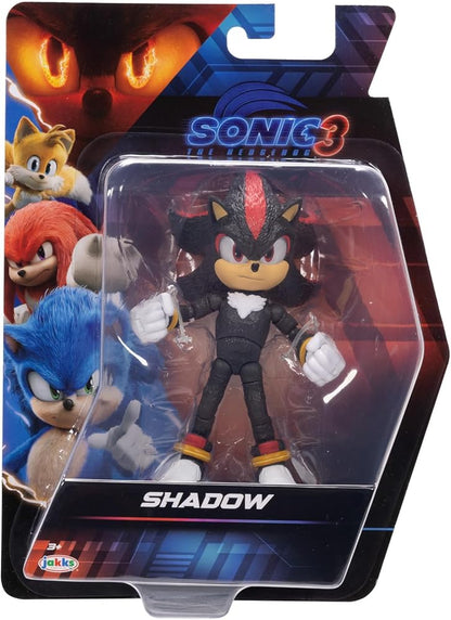 Sonic 3 Movie 5-Inch Shadow Action Figure – Highly Articulated Toy for Kids