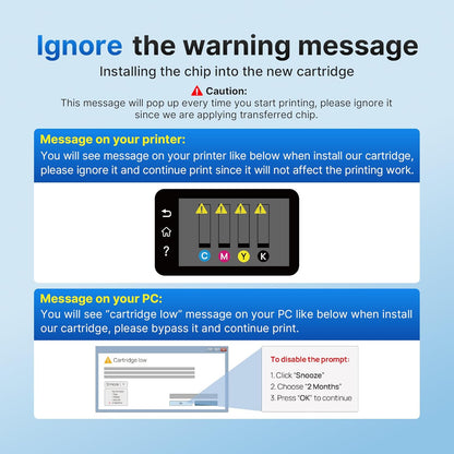 Valuetoner 414X 4-Pack High Yield Toner Cartridges for HP MFP M479 Series