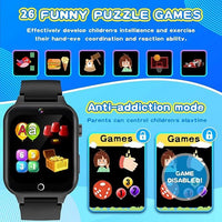 Cosjoype Kids Smart Watch - 26 Games, HD Camera, Music, Pedometer, Flashlight