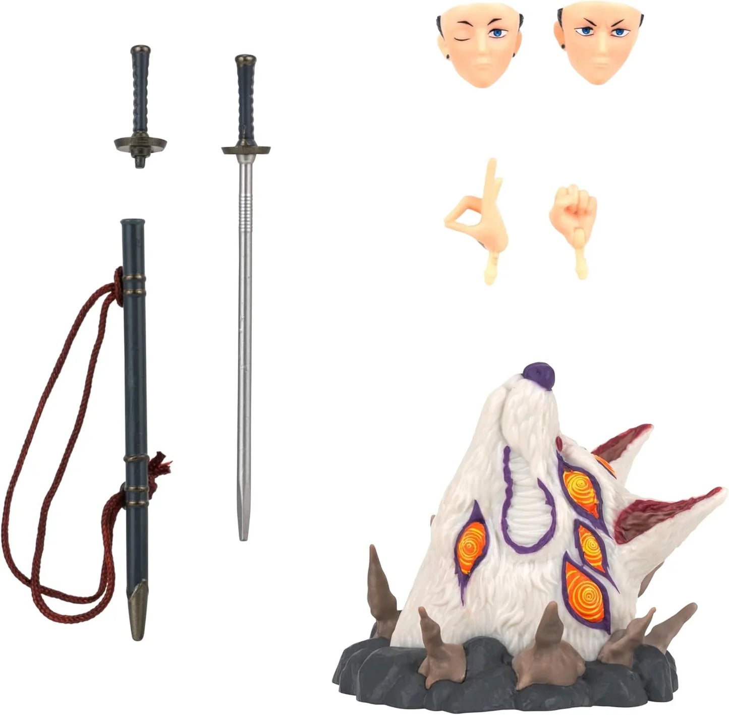 Total Anime Aki Hayakawa – 6.5" Chainsaw Man Figure with Fox Devil & Gear