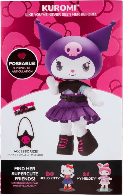 Hello Kitty and Friends – Kuromi Premier Series 1 Doll by Jazwares – Collectible Figure (Ages 6+)