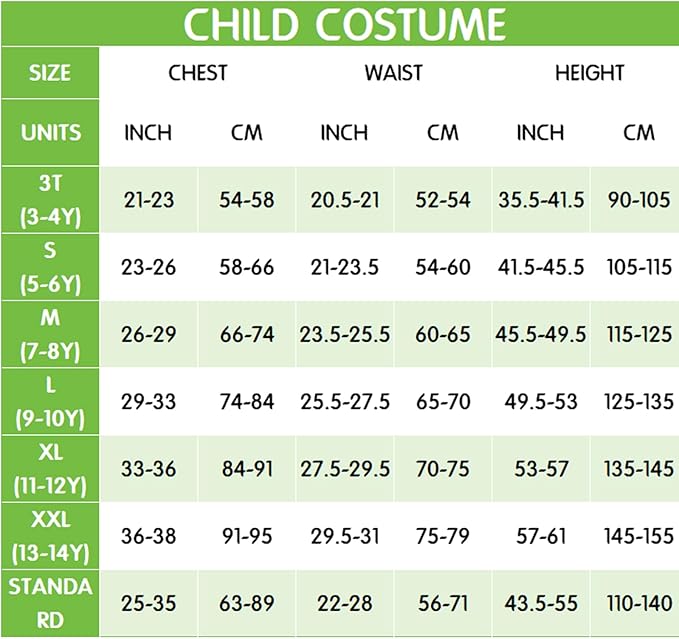 Scary Clown Costume for Kids - Killer Clown Dress Up Set for Halloween