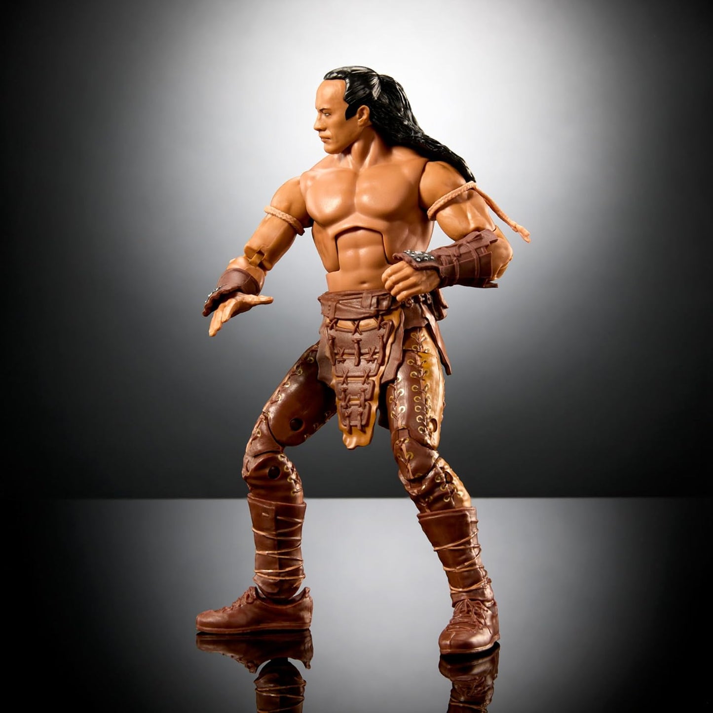 WWE Elite The Rock 6” Action Figure Scorpion King Collectible