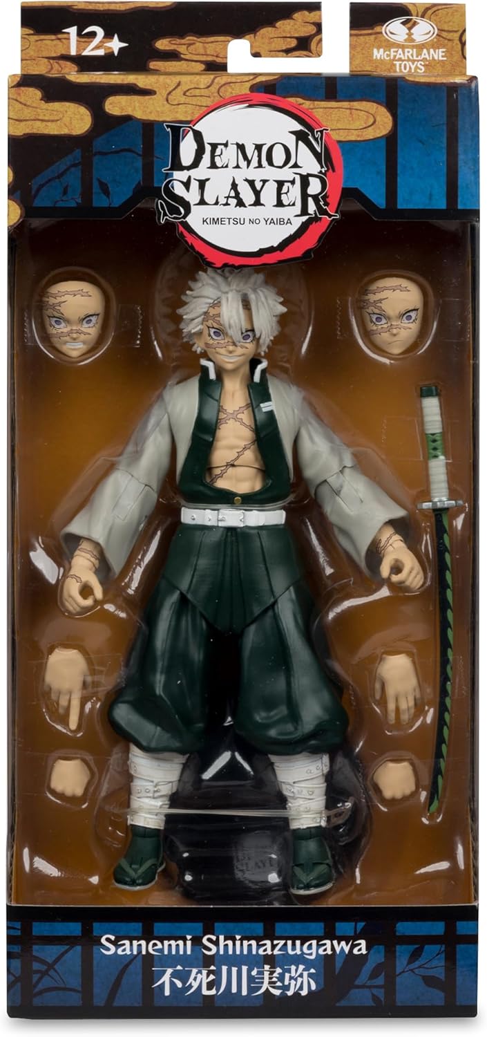 McFarlane Toys Demon Slayer Sanemi Shinazugawa 7-Inch Action Figure