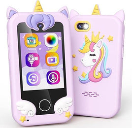 Kids Toy Smartphone with Music, Dual Camera, Puzzle Games - Ages 3-8 Years