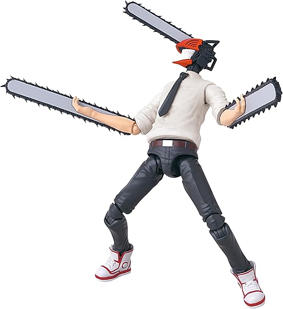 Anime Heroes Chainsaw Man 6.5” Figure, 20+ Points of Articulation by BANDAI