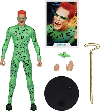 DC Build-A Wave 13 Riddler Action Figure - 7-Inch Scale, McFarlane Toys