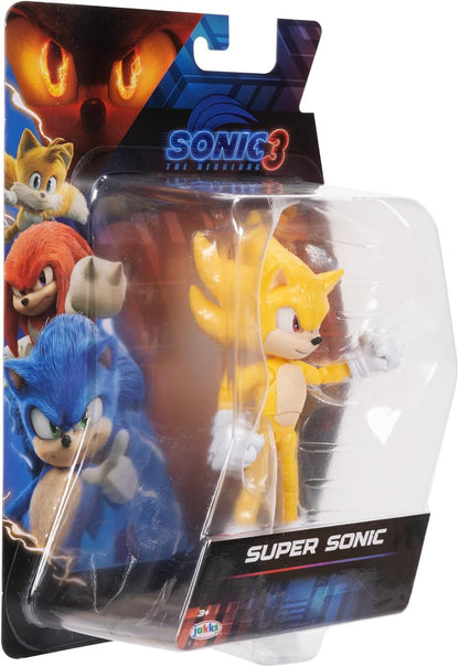 Sonic the Hedgehog Super Sonic 5" Action Figure – 20+ Articulation