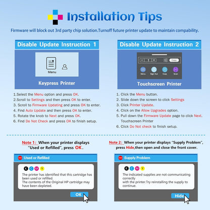SANCTink 218X Toner Cartridge 4-Pack with Chip for HP Color LaserJet Pro