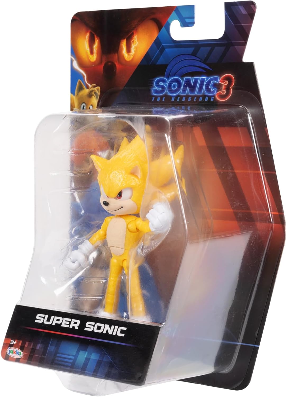Sonic the Hedgehog Super Sonic 5" Action Figure – 20+ Articulation