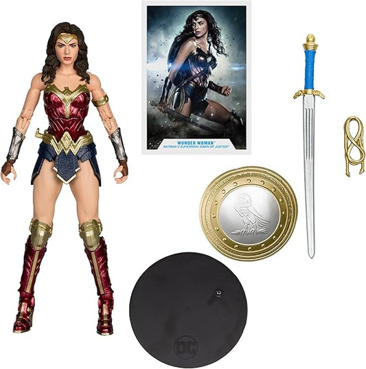 McFarlane Toys Multiverse Wonder Woman 7” Action Figure - Batman v Superman