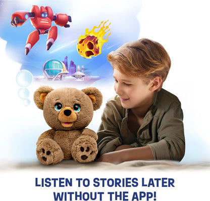 Poe the AI Story Bear – Interactive Learning Plush (Powered by OpenAI)