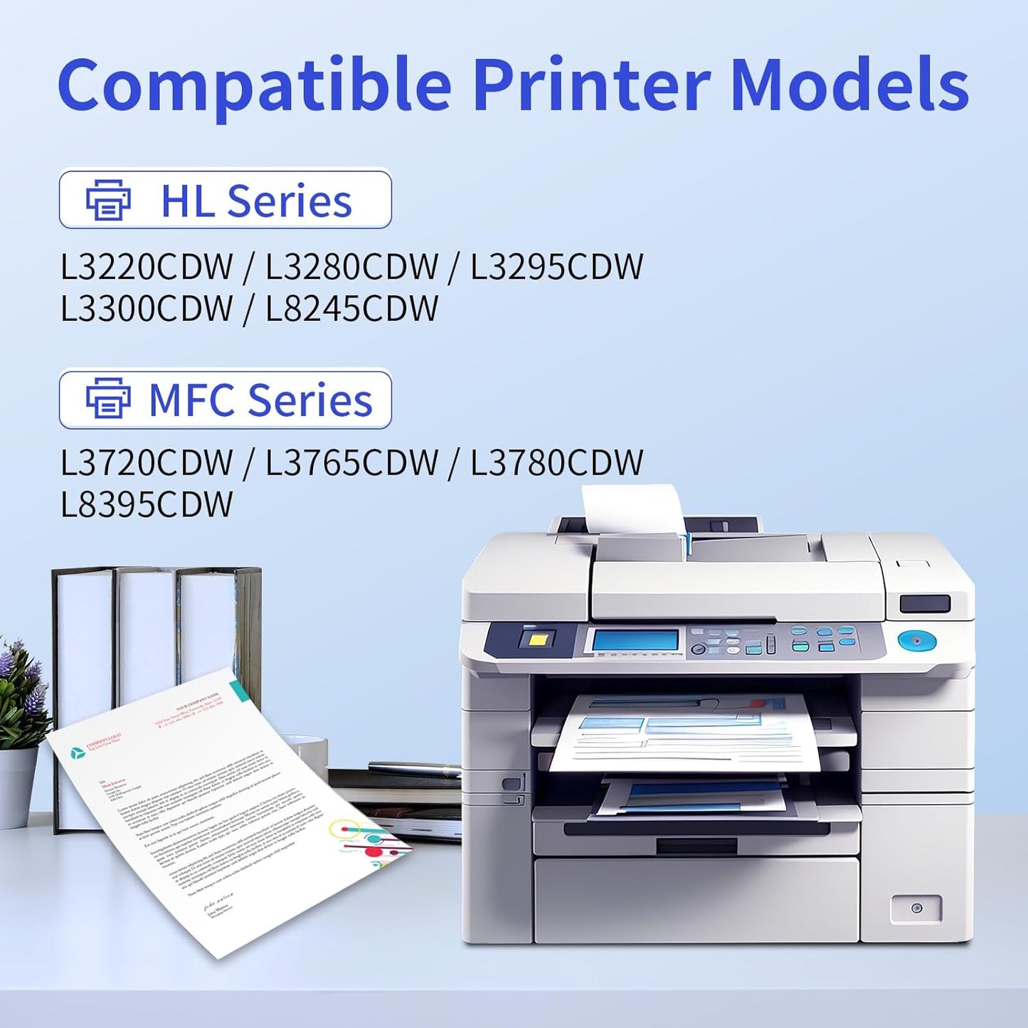 myCartridge TN229XL TN229 Toner Replacement for Brother Printers, 5-Pack