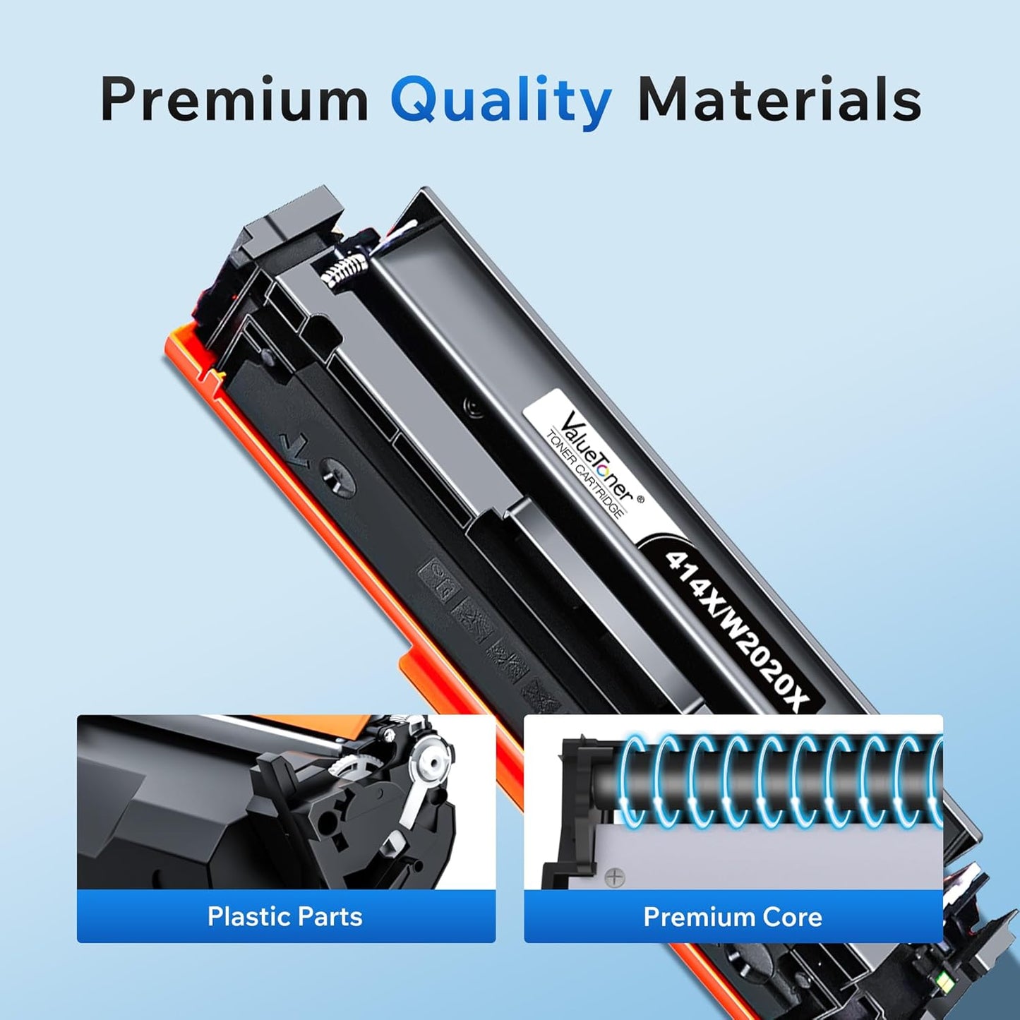 Valuetoner 414X 4-Pack High Yield Toner Cartridges for HP MFP M479 Series