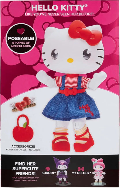 Hello Kitty and Friends – Hello Kitty Premier Series 1 Doll by Jazwares – Collectible Figure (Ages 6+)
