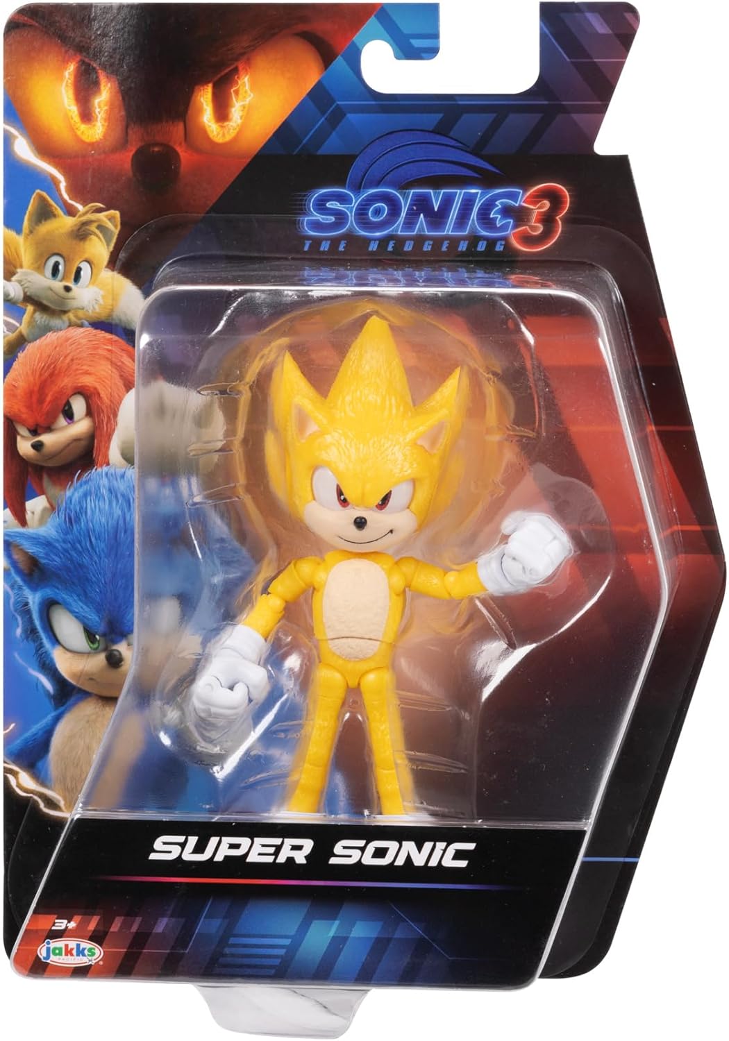 Sonic the Hedgehog Super Sonic 5" Action Figure – 20+ Articulation