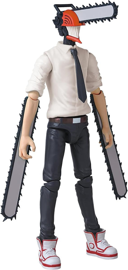 Anime Heroes Chainsaw Man 6.5” Figure, 20+ Points of Articulation by BANDAI