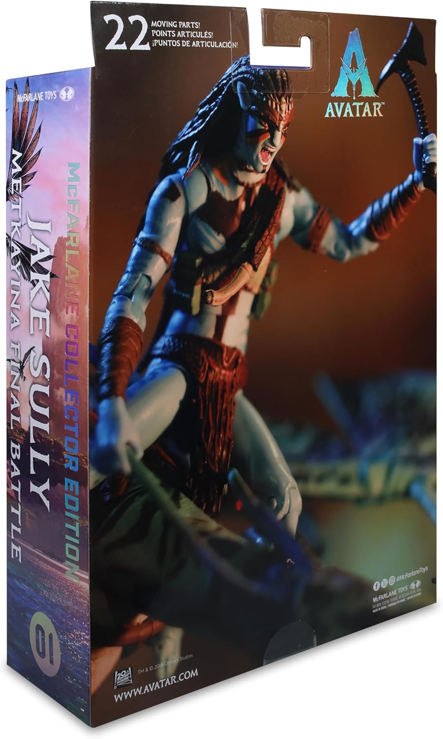 McFarlane Avatar Jake Sully Metkayina Final Battle 7-Inch Figure