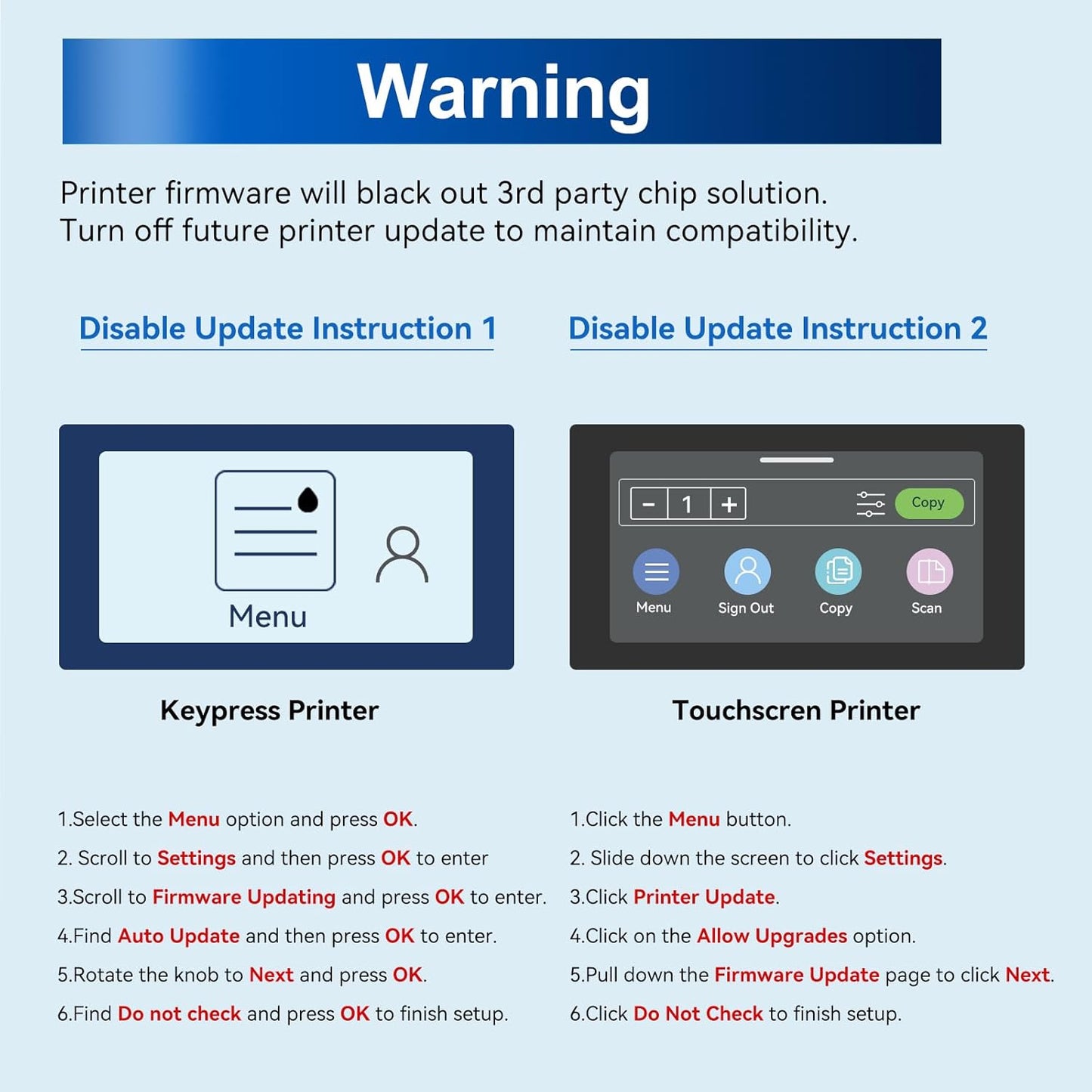 HP 210A Toner Cartridge 4-Pack w/ Chip for Color LaserJet Pro 4301 & 4201
